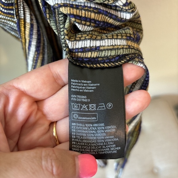 H&M midi slip dress size 4 - Picture 4 of 5